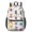 Multicolor Cat and, variant on Space Cat and Planet Black Pattern 17" School Backpacks for Teens,Waterproof Oxford Fabric,S-Shape Padded Straps for School,Travel,Hiking,Camping