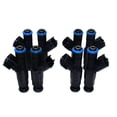8-piece set of fuel injectors suitable for Mercruiser V8 350 377 MAG ...