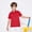 Red, variant on FSYBOA Boys Polo Shirts, Shorts Sleeves 2 Piece Breathable Collared Kids Summer Tops Black Size 8T