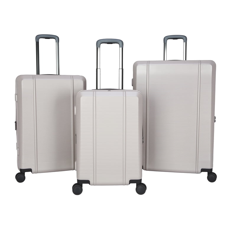 BTL 24" Expandable Checked Luggage, Taupe photo 6
