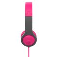 thumbnail image 4 of JLab JBuddies Folding Gen 2 Kid's Memory Foam Wired Headphones, Pink/Gray, 4 of 4