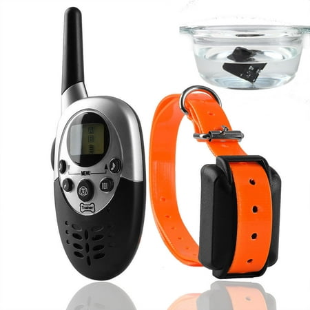 iMeshbean 1000 Yard Waterproof Shock Vibra Remote Training Collar for Small Med Large