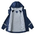 thumbnail image 3 of Hiheart Kids Lightweight Rain Jacket, Coats &Shell, 3 of 5