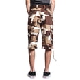 thumbnail image 5 of G-style USA Men's Belted Camo Cargo Shorts 9AP10 - BROWN CAMO - 52, 5 of 6