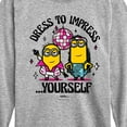 thumbnail image 3 of Despicable Me Minions - Dress To Impress Yourself - Toddler & Youth Long Sleeve Graphic T-Shirt, 3 of 5