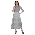 thumbnail image 2 of Moomaya Kurta à Manches Courtes Imprimée Kurti Indien Vêtements d'Été pour Femmes, 2 of 5