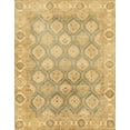 thumbnail image 1 of Ahgly Company Indoor Rectangle Abstract Orange Gold Oriental Area Rugs, 7' x 10', 1 of 6