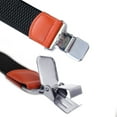 thumbnail image 5 of MOJOGO Men's X Shape Suspenders Casual Adjustable Elastic 1.5 In Wide Braces with 4 Strong Clips Beige Free Size, 5 of 5