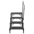 thumbnail image 4 of Modern Porch Steps with Handrail Swimming Pool Ladder 4 Steps Floor Mount, 4 of 16