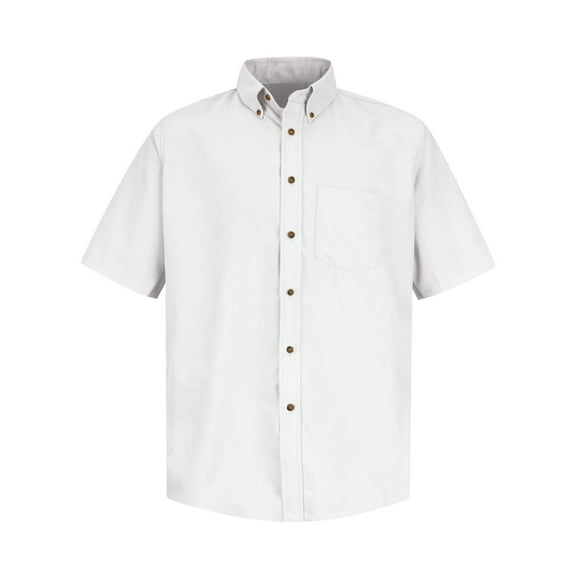 Red Kap Poplin Short Sleeve Dress Shirt Size up to 5XL