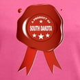 thumbnail image 3 of CafePress - A Product Of South Dakota T Shirt - Women's V-Neck Dark T-Shirt, 3 of 3
