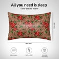 thumbnail image 5 of Rocae Rose Mix Leopard 1 for Satin Pillowcase 20x30 Inches for Hair and Skin,Gifts for Women Men Super Soft Pillow Covers (Pillow core not included), 5 of 7