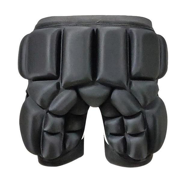 Pantalones Cortos Acolchados Con Protección 3D Para Cadera Pantalones Cortos Para Niños Niño Niños Niñas - Talla inconfundible - tres Disponibles Negro DYNWAVEMX Pantalones cortos protectores acolchados de EVA