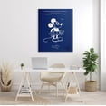 thumbnail image 2 of Stupell Industries Cartoon Mouse Character Blueprint Graphic Art Gallery Wrapped Canvas Print Wall Art, Design by Karl Hronek, 2 of 7