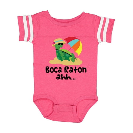 

Inktastic Boca Raton Florida Gift Baby Girl Bodysuit