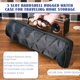 thumbnail image 3 of Estuche rígido para relojes, organizador portátil con forro de terciopelo y cremallera, ideal para viaje, almacenamiento compacto y duradero, compatible para hombre y mujer, 3 of 4