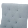 thumbnail image 3 of Haley Light Sky Fabric Dining Chairs (Set of 2), 3 of 6