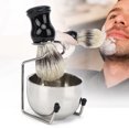 thumbnail image 4 of Shaving Stand, Shaving Kit, Stainless Steel Bowl No Impurities Men Father, 4 of 8