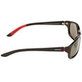 thumbnail image 3 of Carrera Mens 8016/S Plastic Polarized Sunglasses, Shiny Black/Grey, 3 of 4
