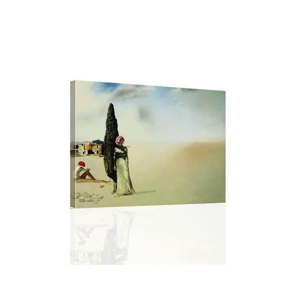 Salvador Dali 1936 Printemps Necrophilique - Canvas OR Print Wall Art