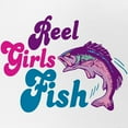 thumbnail image 2 of CafePress - Reel Girls Fish - Adjustable Unisex Printed Trucker Hat with Mesh Back, 2 of 8
