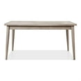 thumbnail image 4 of Furniture of America Yalen 59" Wood Indoor Dining Table, Grey, 4 of 13