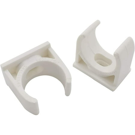 

12-Pack U-Shaped PVC Water Pipe Clamps Fit for 25mm OD. Compatible with 3/4 ID PVC Pipe