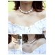 thumbnail image 4 of Gargantilla con colgante de perlas irregulares barrocas bohemias para mujer, cadena ajustable con dijes vintage, joyería sencilla y elegante, accesorios bonitos para colocar en la playa ER, 4 of 4