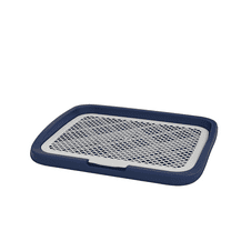 Dog Toilet Puppy Training Potty Tray – Non-Slip Pet Training Pad Holder for Dogs & Puppies, Easy to Clean Durable Plastic Tray, 18.5x14.57 Inches