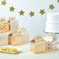 thumbnail image 2 of Paquete de 36 mini cajas a dos aguas para regalos de fiesta, cumpleaños, aniversarios de bodas, San Valentín, compromiso, adornos de lámina dorada, cajas de regalo, 4 diseños de lunares (3,7 x 3,2 x 3, 2 of 5