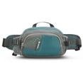 thumbnail image 1 of Riñonera deportiva con portabotellas Ciclismo Correr Fanny Bum Pack (Azul lago), 1 of 8