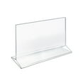 thumbnail image 3 of Top Loading Clear Acrylic T-Frame Sign Holder 11" Wide x 7'' High-Horizontal, 10-Pack, 3 of 6