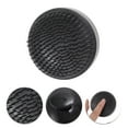 thumbnail image 3 of Unique Bargains 1 Pc Round Hair Shampoo Brush for Head Massage 3.15"x3.15"x2.95" Black, 3 of 6