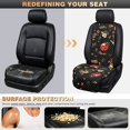 thumbnail image 5 of CHAQLIN Seat Protector Ladybug Floral Print 2 Piece Car Front Seat Covers Machine Washable for Truck Non-Slip Polyester Car Seat Covers, 5 of 7