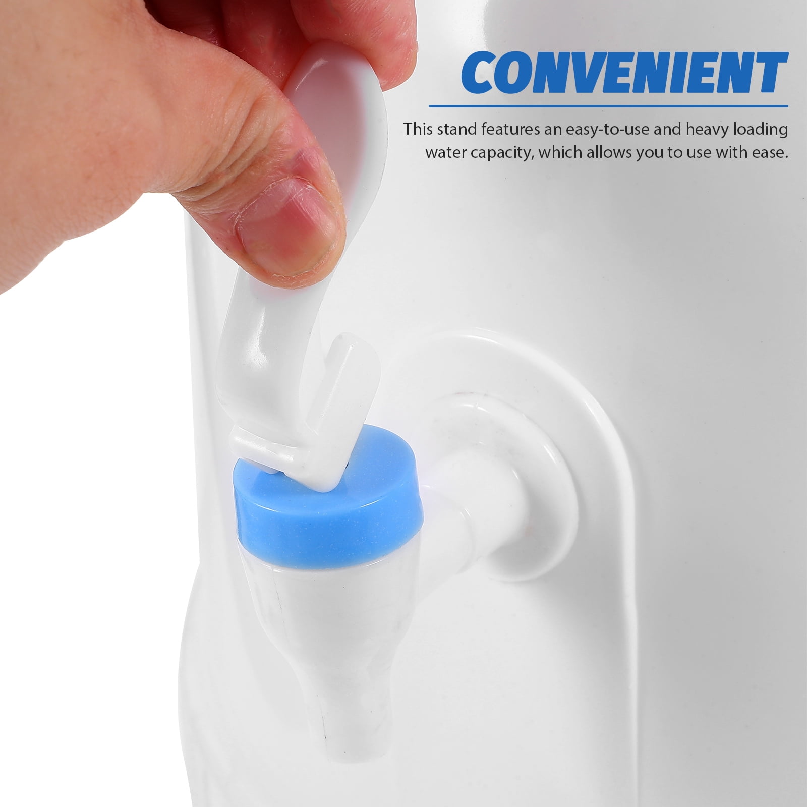 AURARMLET Plastic Water Dispenser Stand Bracket for Drinking Water Bucket, Rectangular Design, and Stable, 1 Set