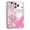 Pink, variant on for iPhone 13 Back Case, Luxury Diamond Plating Glitter Butterfly Floral Ultra Slim Shock-Absorbent Flexible Lightweight Non-Slip Heart Makeup Mirror Protective Women Girls Cover, Blue