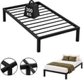thumbnail image 2 of Base Cama Individual Estructura Reforzada Acero Plegable 300kg Moderna Recamara, 2 of 10
