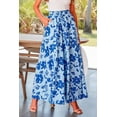 thumbnail image 6 of SWQZVT Womens Wide Leg Pants With Pockets High Waist Adjustable Loose Casual Trousers Business Work Casual Pants for Womens Clothes Drawstring Palazzo Flowy Pants Lightweight, 6 of 8