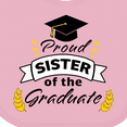 thumbnail image 4 of Inktastic Proud Sister of the Graduate-family Graduation Boys or Girls Baby Bib, 4 of 4