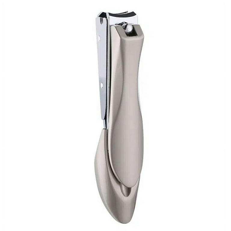 Durable Stainless Steel Nail Clippers With Catcher For Thick Nails