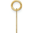 thumbnail image 2 of 14K Yellow Gold 14Ky Initial Letter F Charm (Width 15.48) (Length 13.86) - Jbsp, 2 of 5