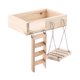 thumbnail image 1 of Juguetes para mascotas juguetes de madera para hámster kits de escalada repisa para hámster para gatear mascota pequeña para saltar Amonsee Otros, 1 of 8