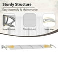 thumbnail image 5 of vidaXL Door Canopy, Outdoor Awning for Porch & Patio, Polycarbonate Cover, 137.8x39.4 In, Gray, 5 of 7