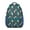 Blue-green-13, variant on Cute Cat Print School Backpack – Funny Pet Lovers Pattern with Cartoon Paw and Cat Lover Gift Design