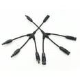 thumbnail image 2 of Conector Para Panel Solar (par) Mc4 5 Pares Y3 Negro, 2 of 4