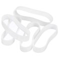 thumbnail image 1 of 120Pcs Bandas de goma de silicona, anillos de bandas de goma de 5mm x 25.5mm, ataduras de cable para envolver cordones, envolturas blancas, 1 of 5