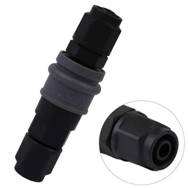 C-Type Self-Locking Quick Connector Kit For Air Compressors – Plastic Steel Pneumatic Fittings, 8mm/10mm/12mm Sizes, Compatible With SP20 PP20 SP30 PP30 SP40 PP40 (SP40+PP40 Style)