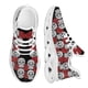 thumbnail image 1 of Zapatillas gruesas para mujer, lindas zapatillas vulcanizadas con plataforma y calavera de azúcar rosa, zapatos casuales transpirables a la moda para caminar, 1 of 6