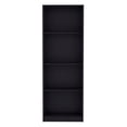 thumbnail image 6 of Depot E-Shop Vinton Bookcase with Spacious Tier-Shelving Design, Black, 6 of 6