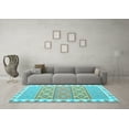 thumbnail image 3 of Ahgly Company Indoor Rectangle Southwestern Light Blue Country Area Rugs, 3' x 5', 3 of 4
